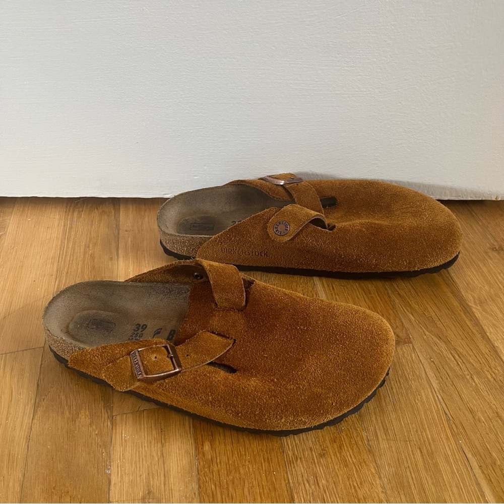 Birkenstock Boston Clog in Mink - Picture 2 of 4